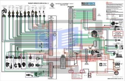 International Maxxforce 11 and 13 Engine Full Wiring Diagram - Image 2