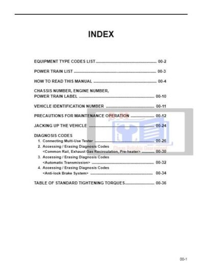 Mitsubishi Fuso 2005-2007 All Models Service Manual - Image 3