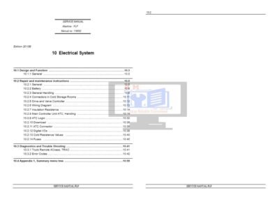 Nissan Forklift PLP Series Service Repair Manual - Image 9