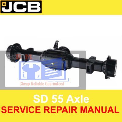 JCB SD 55 Axle Service Repair Manual