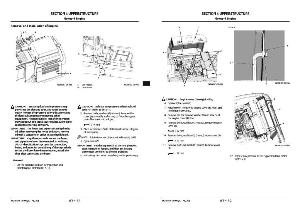 Hitachi ZX160LC-6 Workshop Manual and Diagrams 3 Hitachi ZX160LC-6 Workshop Manual and Diagrams - Image 3
