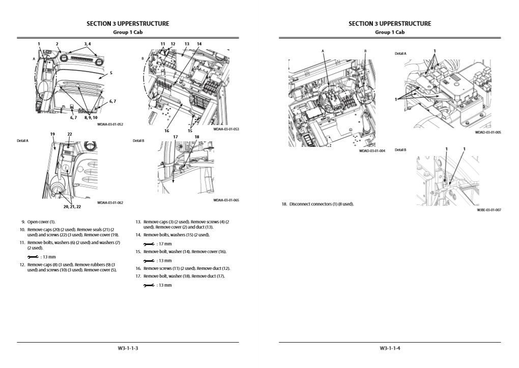 Hitachi ZX180LC-5G, ZX180LCN-5G Workshop Manual and Diagrams 3 Hitachi ZX180LC-5G, ZX180LCN-5G Workshop Manual and Diagrams - Image 3