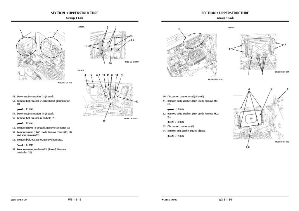 Hitachi ZX190W-6 Workshop Manual and Diagrams 3 Hitachi ZX190W-6 Workshop Manual and Diagrams - Image 3
