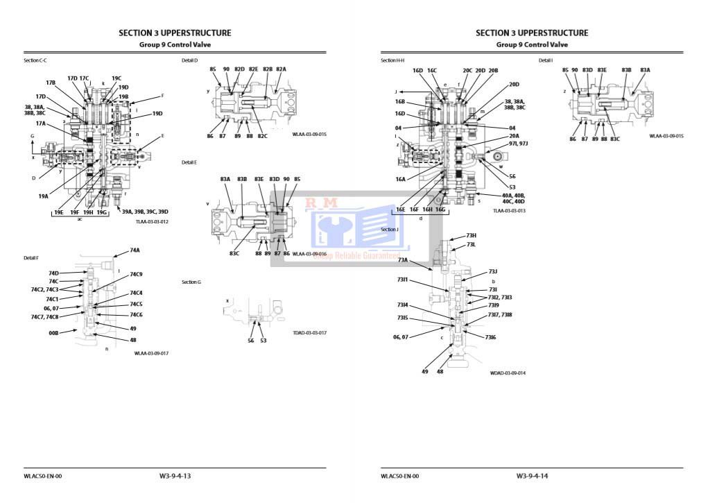 Hitachi ZX145W-6 Workshop Manual and Diagrams 3 Hitachi ZX145W-6 Workshop Manual and Diagrams - Image 3