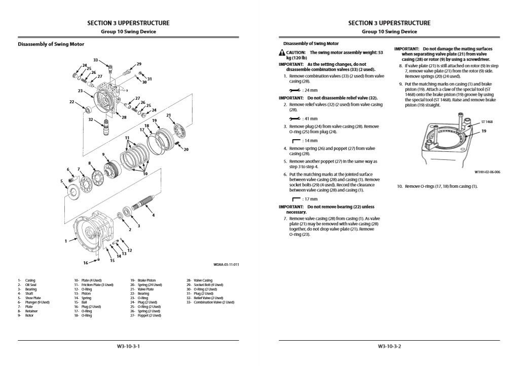 Hitachi ZX160LC-5B Workshop Manual and Diagrams 3 Hitachi ZX160LC-5B Workshop Manual and Diagrams - Image 3