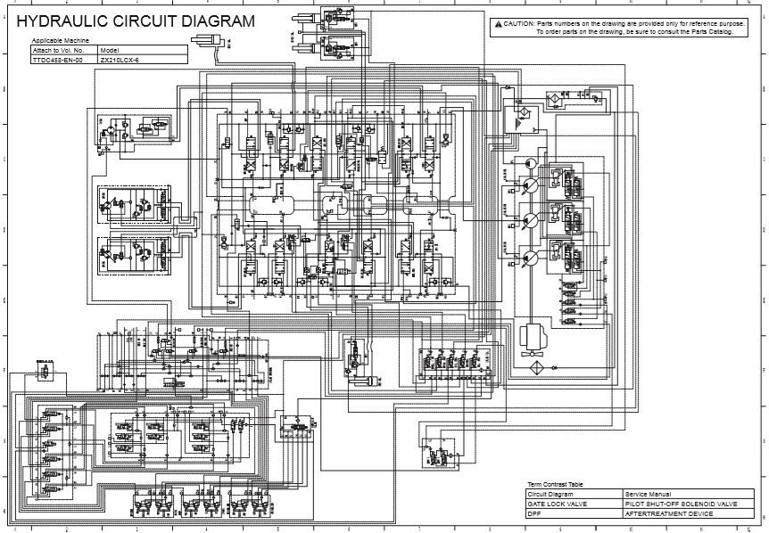 Hitachi ZX210X-6, ZX210LCX-3 Workshop Manual and Diagrams 4 Hitachi ZX210X-6, ZX210LCX-3 Workshop Manual and Diagrams - Image 4