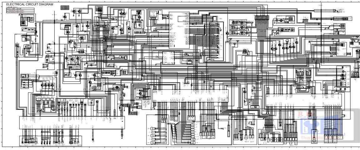 Hitachi ZX145W-6 Workshop Manual and Diagrams 4 Hitachi ZX145W-6 Workshop Manual and Diagrams - Image 4