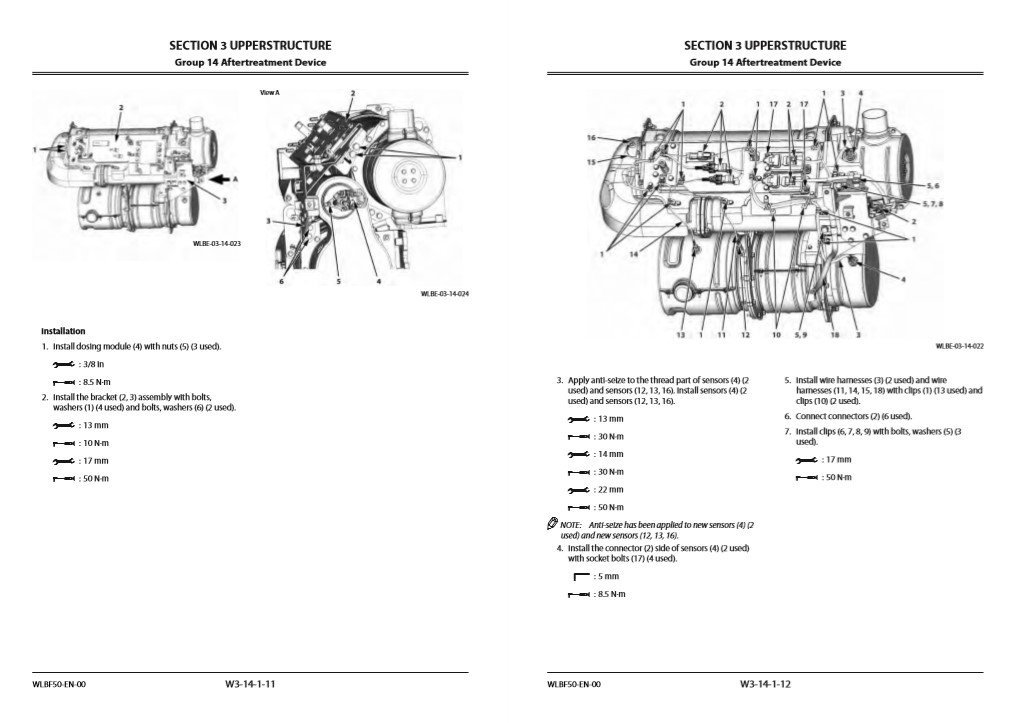 Hitachi ZX190W-6 Workshop Manual and Diagrams 5 Hitachi ZX190W-6 Workshop Manual and Diagrams - Image 5