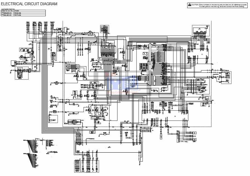 Hitachi ZX70-5G, ZX70LC-5G Workshop Manual and Diagrams 6 Hitachi ZX70-5G, ZX70LC-5G Workshop Manual and Diagrams - Image 6