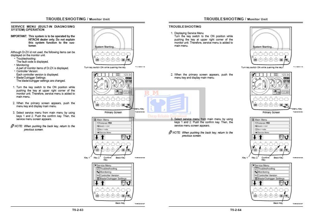Hitachi ZX140W-3 Technical Manuals 6 Hitachi ZX140W-3 Technical Manuals - Image 6