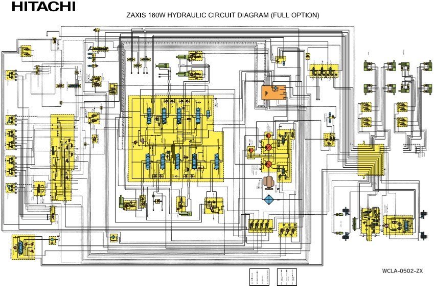 Hitachi Zaxis ZX160W Workshop Manual and Diagrams 6 Hitachi Zaxis ZX160W Workshop Manual and Diagrams - Image 6
