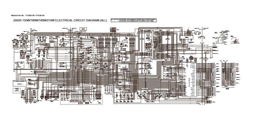 Hitachi Zaxis ZX180W Workshop Manual and Diagrams 6 Hitachi Zaxis ZX180W Workshop Manual and Diagrams - Image 6