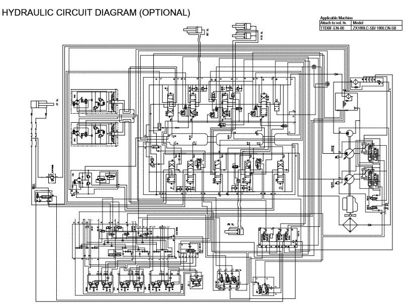 Hitachi ZX180LC-5B, ZX180LCN-5B Workshop Manual and Diagrams 7 Hitachi ZX180LC-5B, ZX180LCN-5B Workshop Manual and Diagrams - Image 7