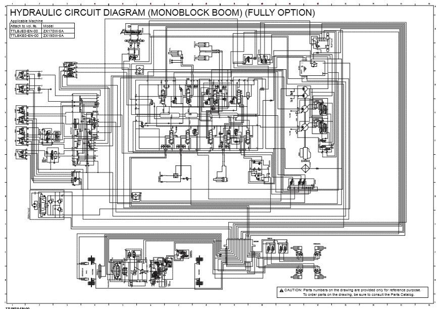 Hitachi ZX190W-5A Workshop Manual and Diagrams 7 Hitachi ZX190W-5A Workshop Manual and Diagrams - Image 7