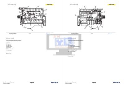 Volvo EC330B, EC460B, 700B Workshop Service Training Manual - Image 5