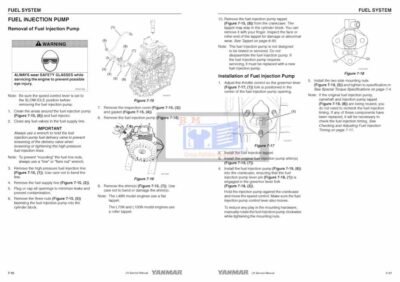 Yanmar L48N L70N L100N Diesel Engine Service Repair Manual - Image 3