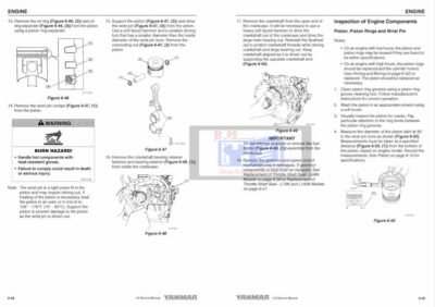 Yanmar L48N L70N L100N Diesel Engine Service Repair Manual - Image 4