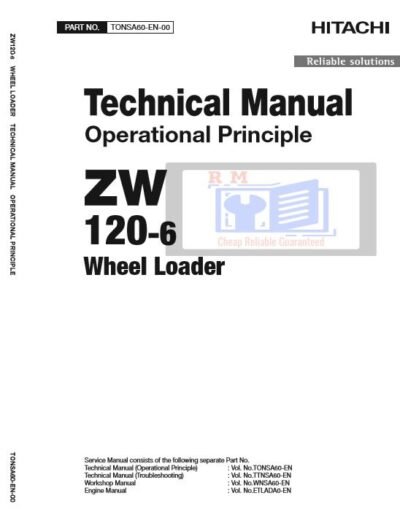 Hitachi ZW120-6 Wheel Loader Manuals Collection - Image 2