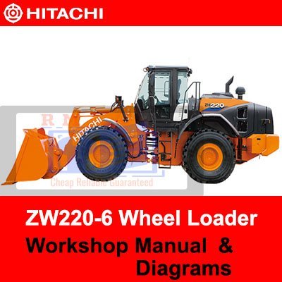 Hitachi ZW220-6 Wheel Loader Workshop Manual and Diagrams