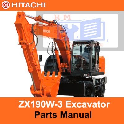 Hitachi Zaxis ZX190W-3 Parts Manual