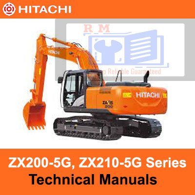Hitachi ZX200-5G, ZX210-5G Series Technical Manuals