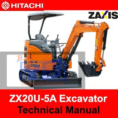 Hitachi ZX20U-5A Excavator Technical Manual