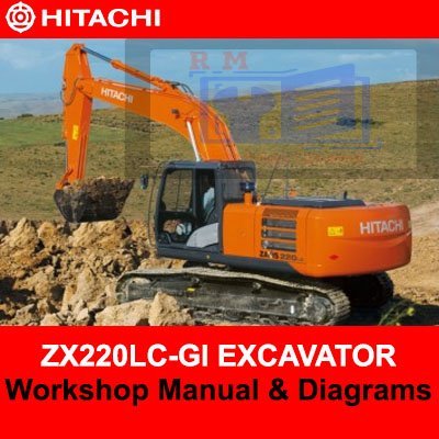 Hitachi ZX220LC-GI Workshop Manual and Diagrams
