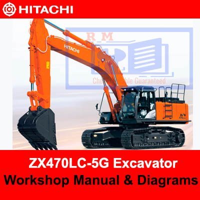 Hitachi ZX470LC-5G Workshop Manual and Diagrams