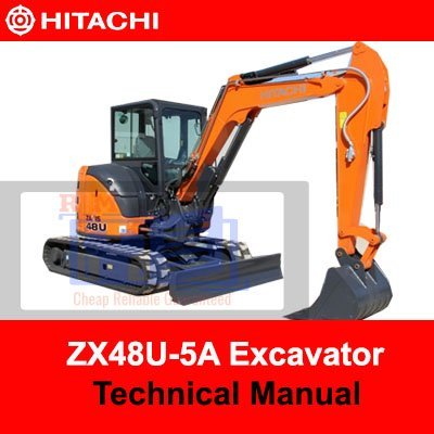 Hitachi ZX48U-5A Excavator Technical Manual