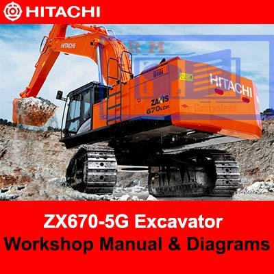 Hitachi ZX670LC-5G Workshop Manual and Diagrams