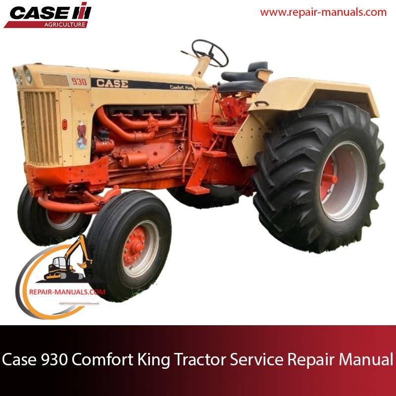 Case 930 Comfort King service manual in PDF format