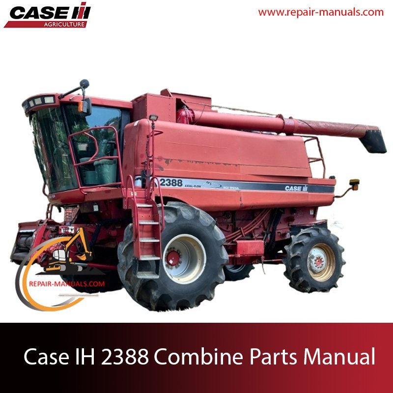 Parts manual for Case IH 2388 Combine