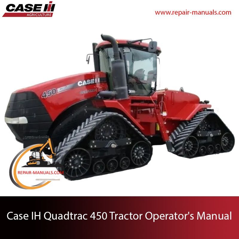 Case IH Quadtrac 450 tractor Operator's Manual