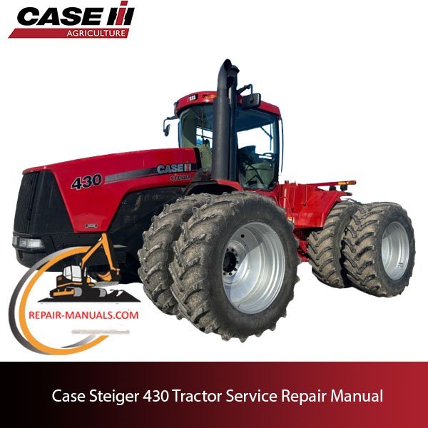 Case STX 430 tractor service repair manual