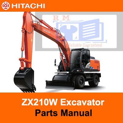Hitachi Zaxis ZX210W Parts Manual