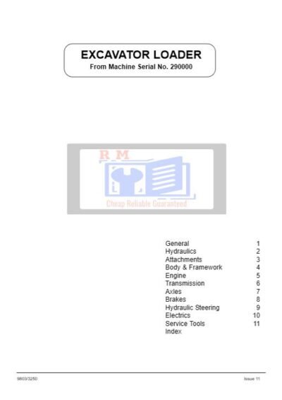 JCB 2CX, 2DX, 210, 212 Backhoe Loader Service Repair Manual - Image 2