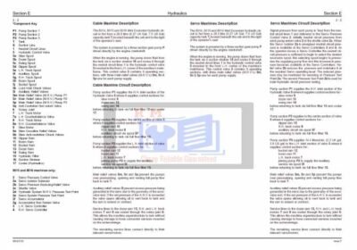 JCB 8013 8015 8017 8018 Mini Excavator Service Repair Manual - Image 3