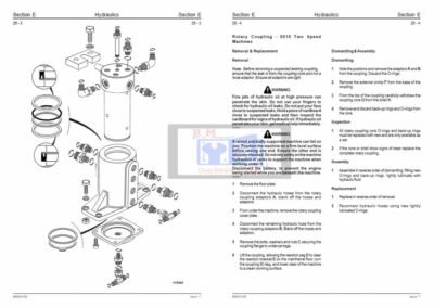 JCB 8013 8015 8017 8018 Mini Excavator Service Repair Manual - Image 2