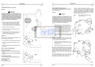 JCB Mini Excavator 802.7 803 804 Service Repair Manual - Image 4