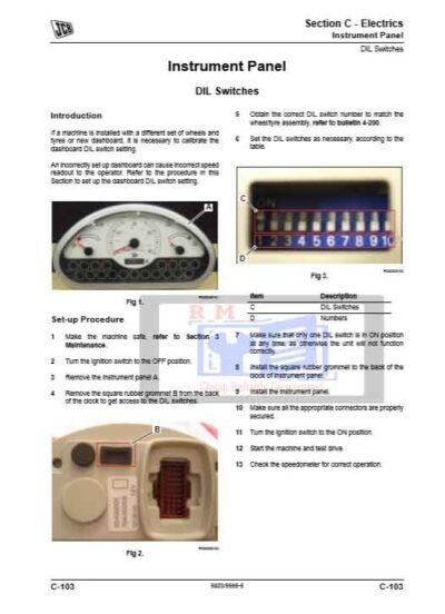JCB TM180 TM220 Wheeled Loader Service Repair Manual - Image 6